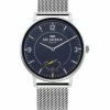 Men's Portobello Heritage Watch - Silver/Blue/Silver