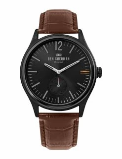 Men's Harrison City Watch - Brown/Charcoal/Black
