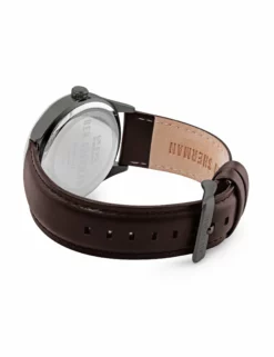 Men's Harrison Original Watch - Brown/Charcoal Grey/Silver -clothing Shop wb036t mens harrison watch with brown leather strap charcoal dial silver case back