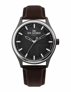 Men's Harrison Original Watch - Brown/Charcoal Grey/Silver