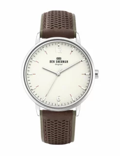 Men's Portobello Social Watch - Brown/Grey/Silver