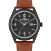 Men's Carnaby Check Watch - Tan/Black/Black