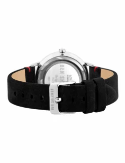 Men's Portobello City Watch - Black/Navy/Silver 5 Men's Portobello City Watch - Black/Navy/Silver -clothing Shop wb043 b portobello city watch black navy silver back