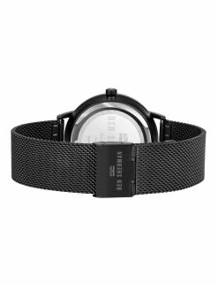 Men's Portobello City Watch - Black/Black/Black 5 Men's Portobello City Watch - Black/Black/Black -clothing Shop wb043 bbm portobello city watch black black black back