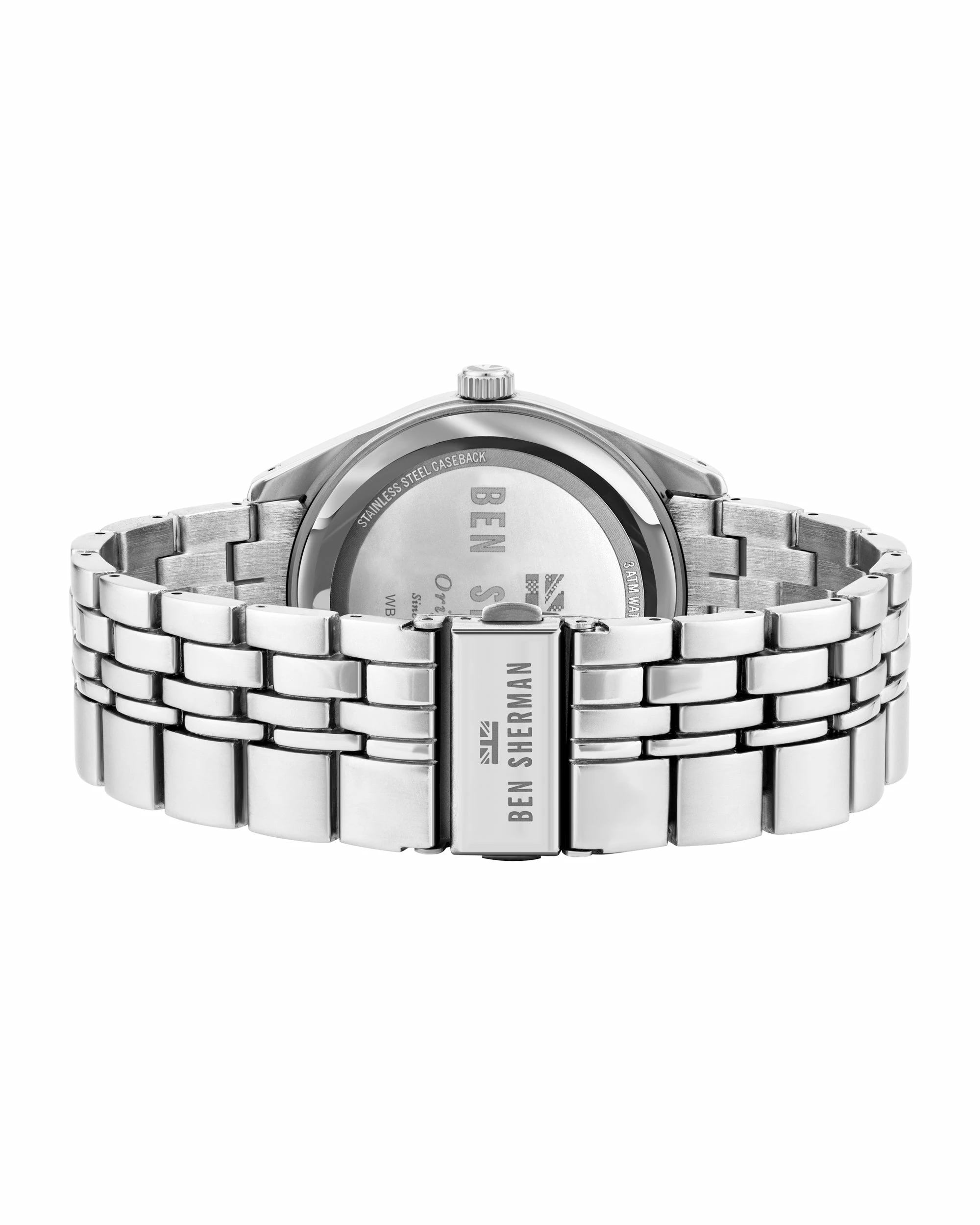 Men's Carnaby Mod Watch - Silver 3 Men's Carnaby Mod Watch - Silver - Image 3