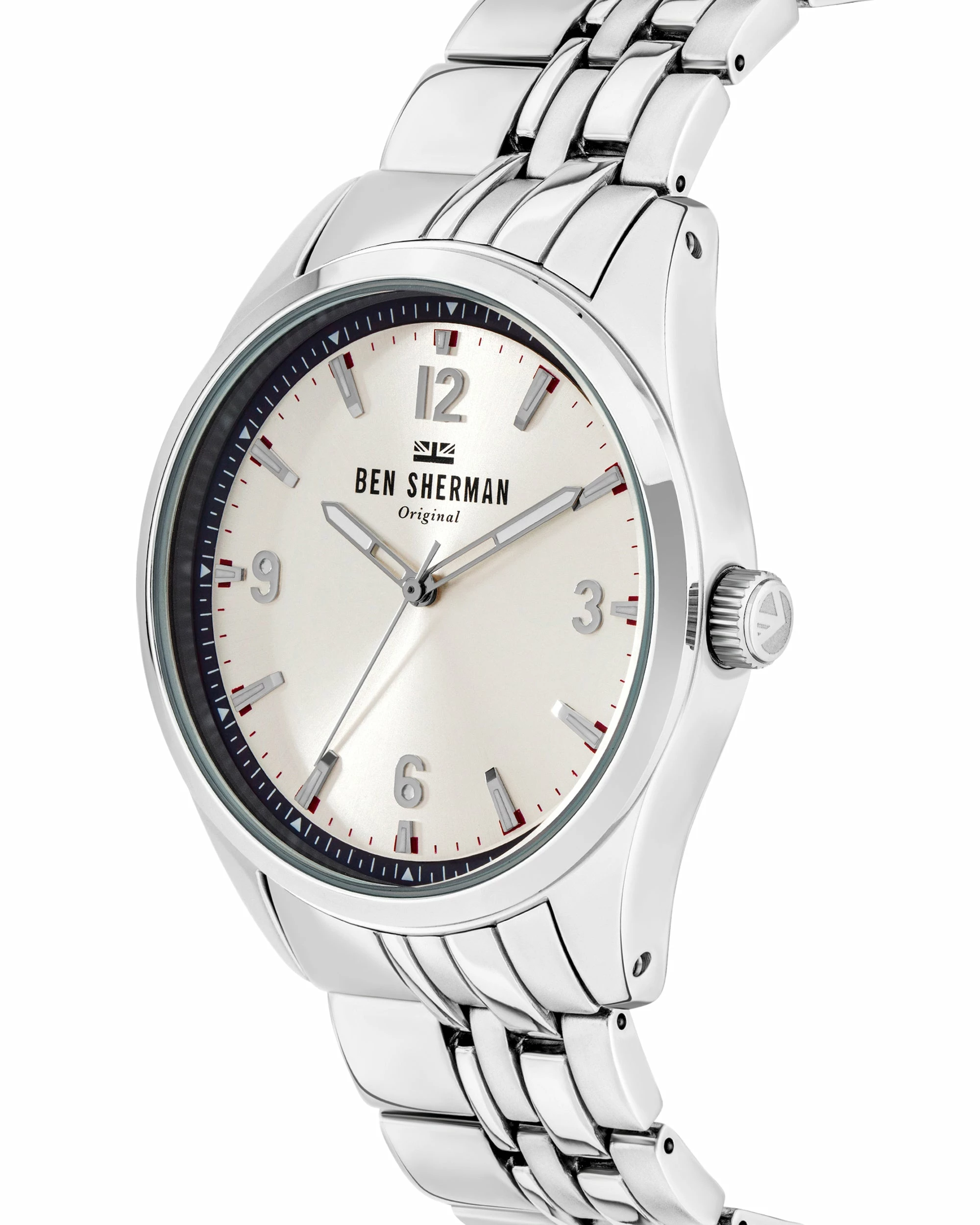 Men's Carnaby Mod Watch - Silver 2 Men's Carnaby Mod Watch - Silver - Image 2