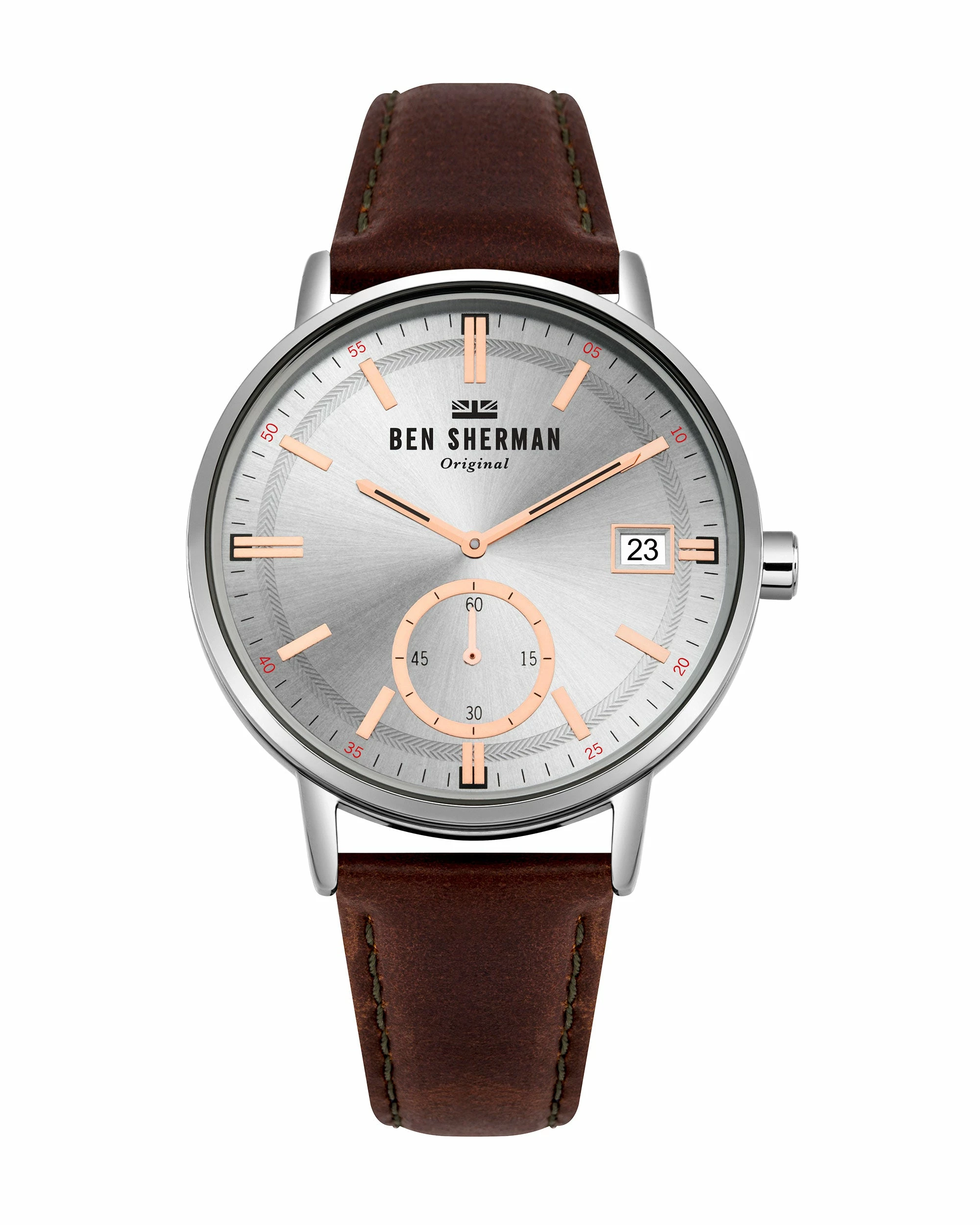 Men's Portobello Professional Watch - Brown/Silver/Silver 1 Men's Portobello Professional Watch - Brown/Silver/Silver