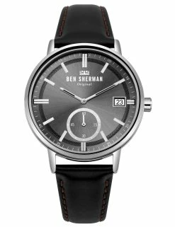 Men's Portobello Professional Watch - Black/Black/Silver