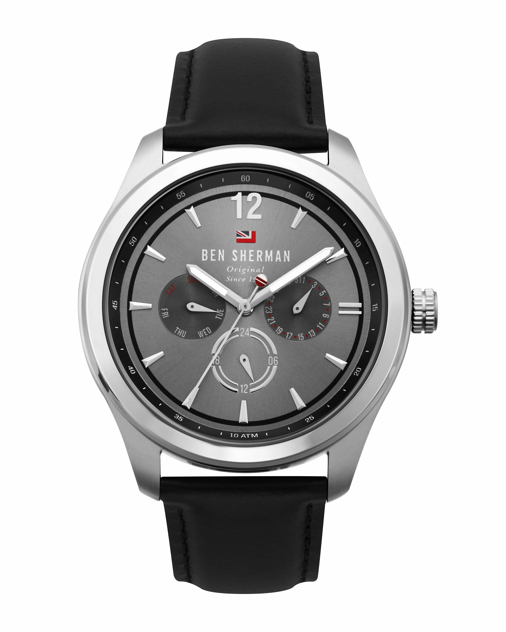 Men's Sugarman Multifunction Watch - Black/Grey/Silver 1 Men's Sugarman Multifunction Watch - Black/Grey/Silver