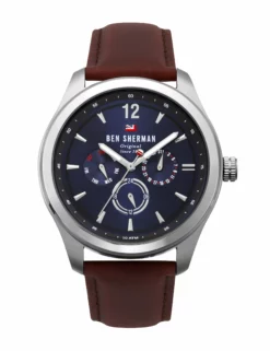 Men's Sugarman Multifunction Watch - Tan/Navy/Silver